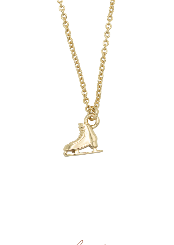 Skate Necklace - 14k Recycled Gold