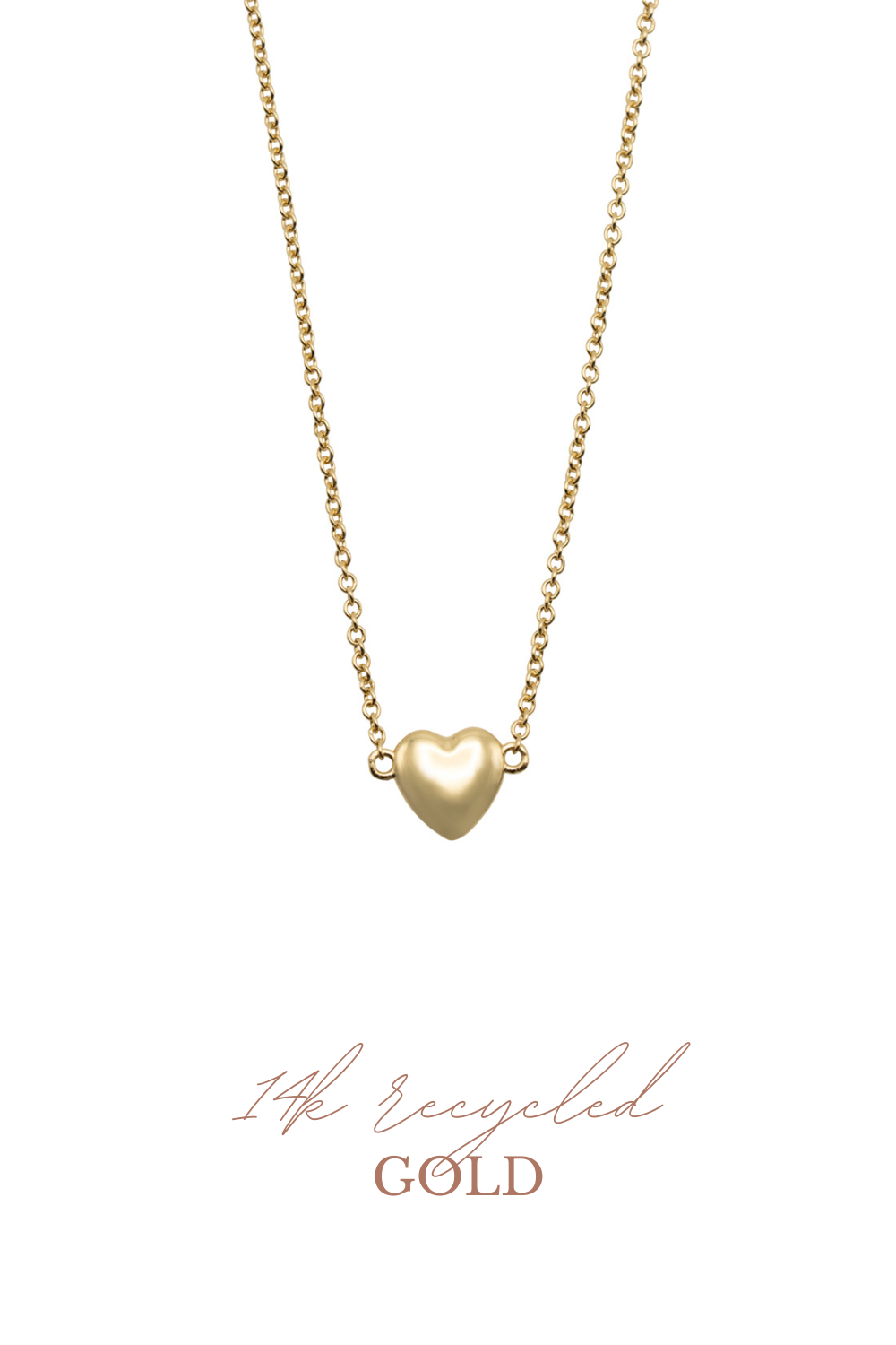 14k gouden hartjes ketting