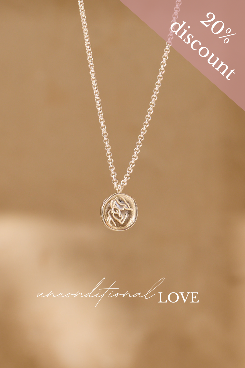 Mom Ketting Zilver