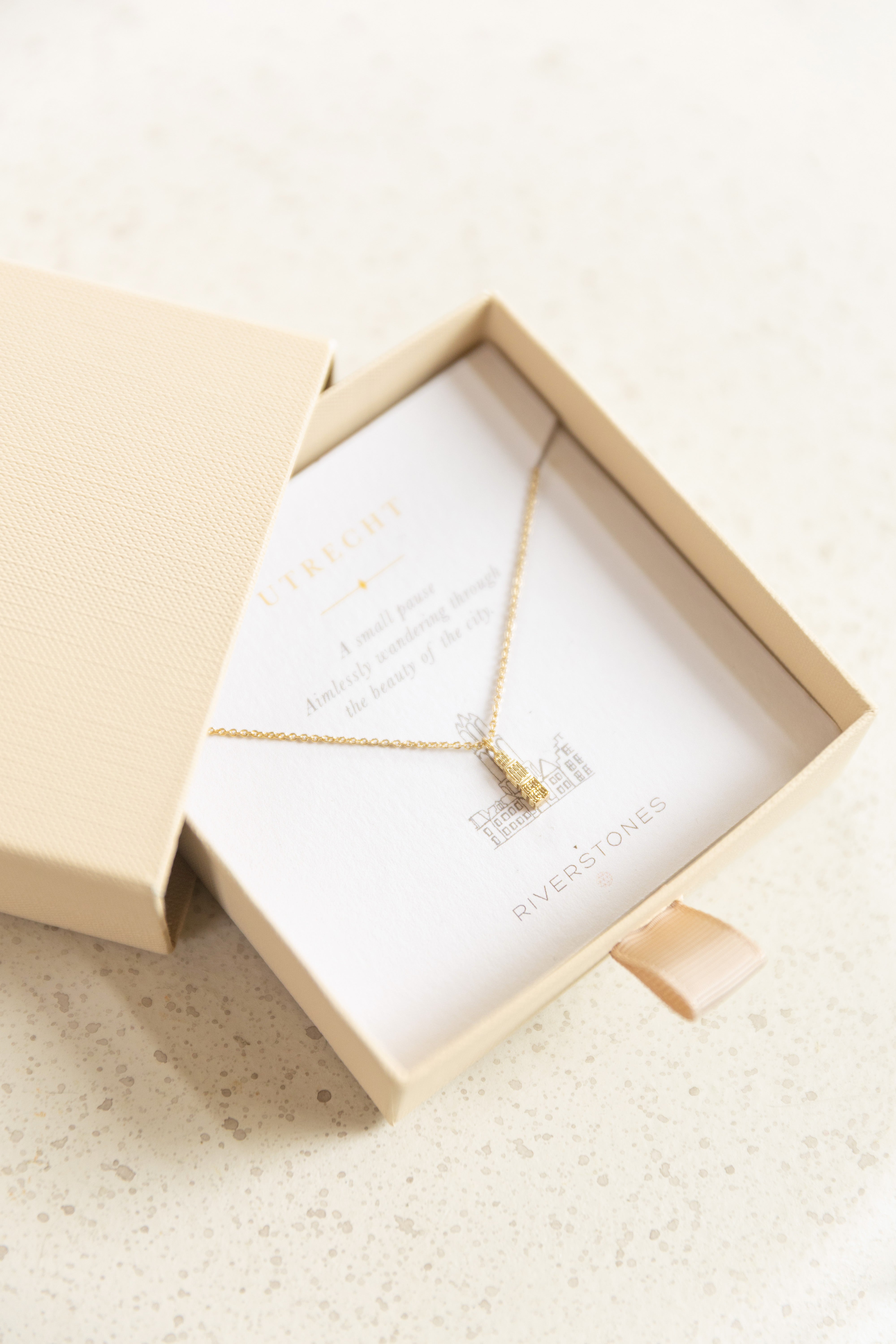 The Dom Necklace Utrecht Gold Plated