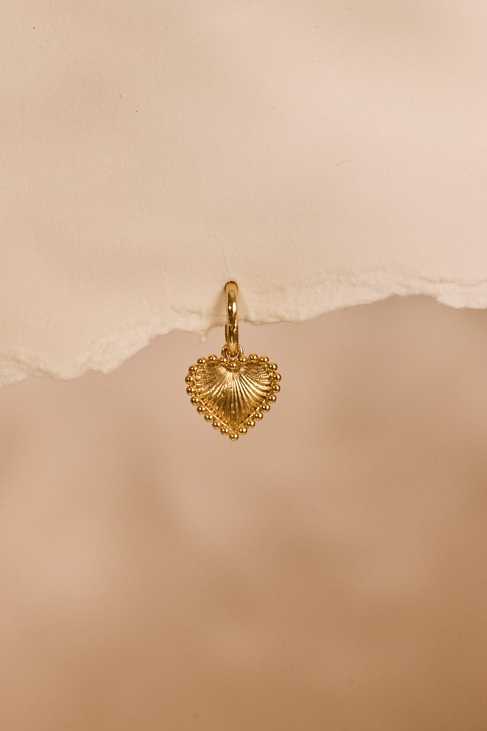 Heart Charm Gold Plated