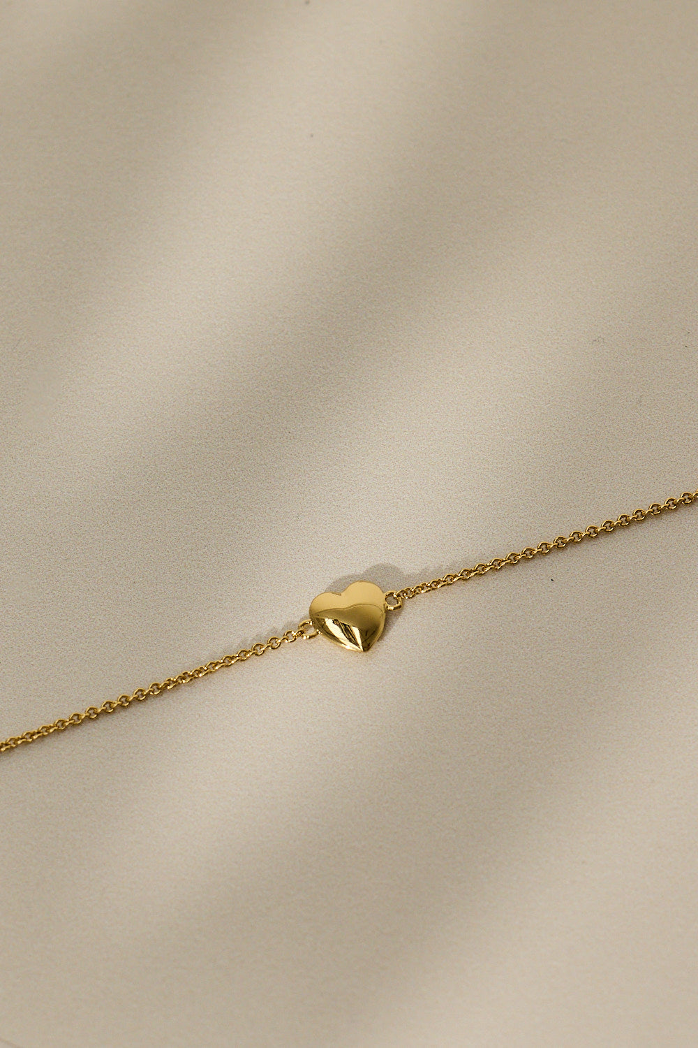 Heart of gold Armband Vergoldet