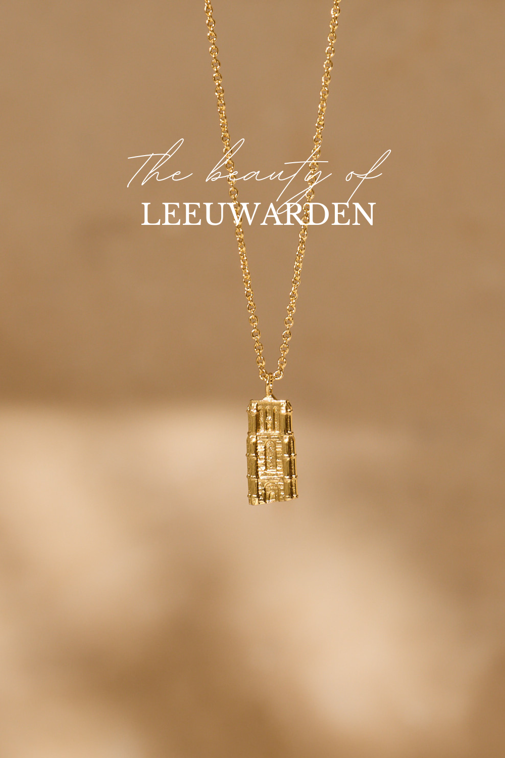 Oldehove Necklace Leeuwarden Gold plated / Sterling Silver