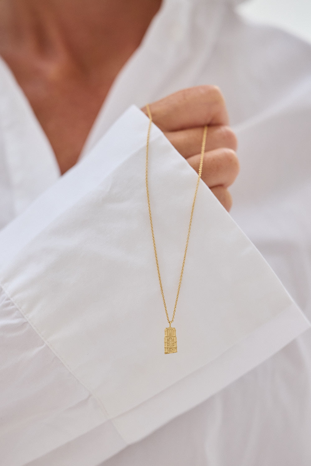 Leeuwarden-Oldehove-ketting verguld/zilver