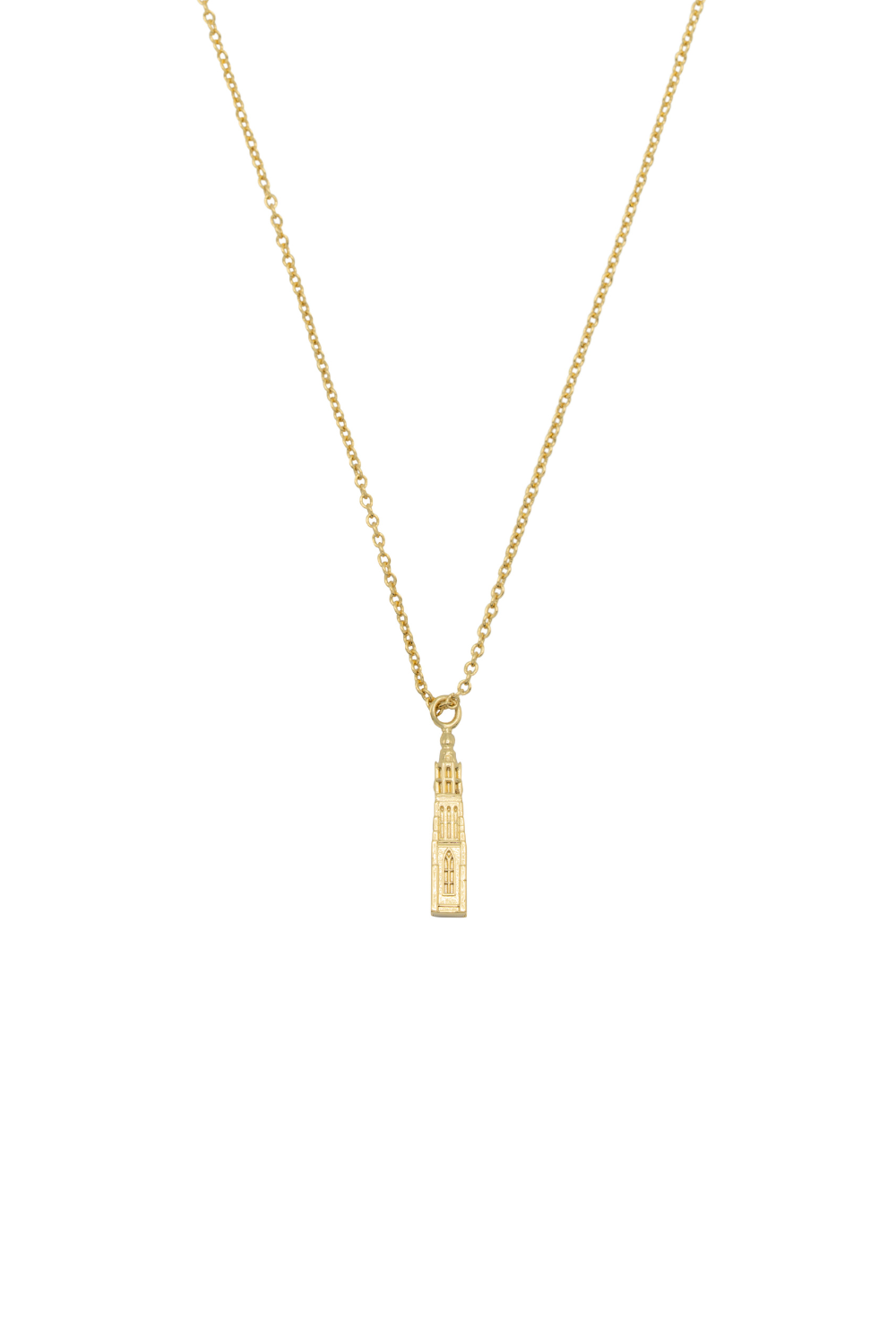 Onze Lieve Vrouwetoren Kette Amersfoort Vergoldet / Silber