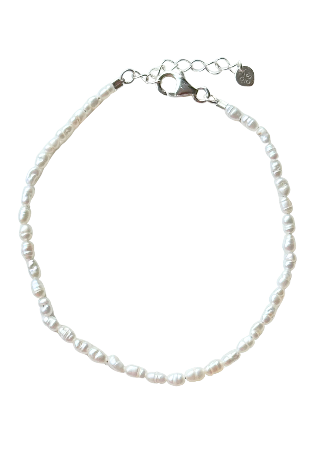 Pearly Armband Zilver