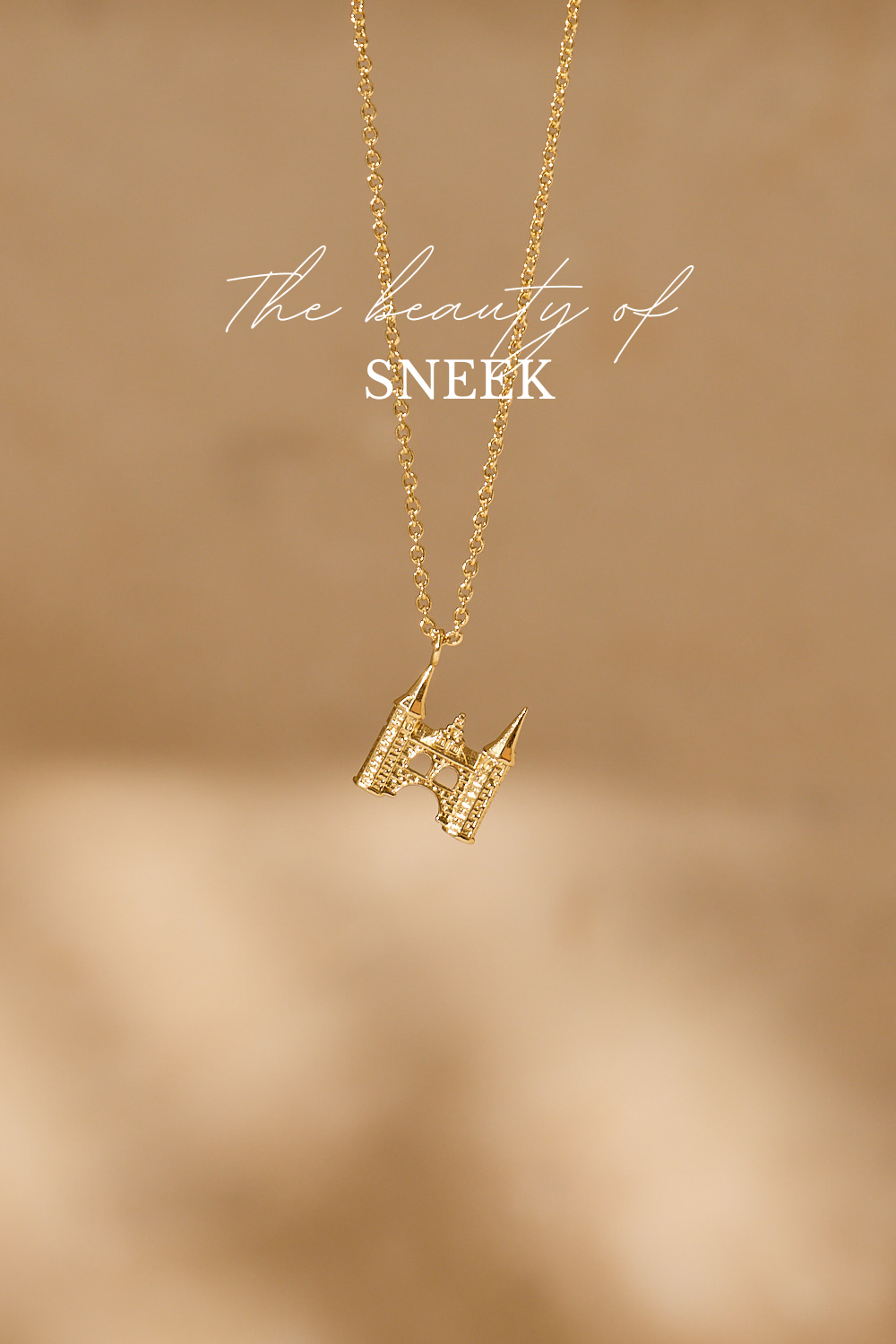 Waterpoort Kette Sneek Vergoldet / Silber