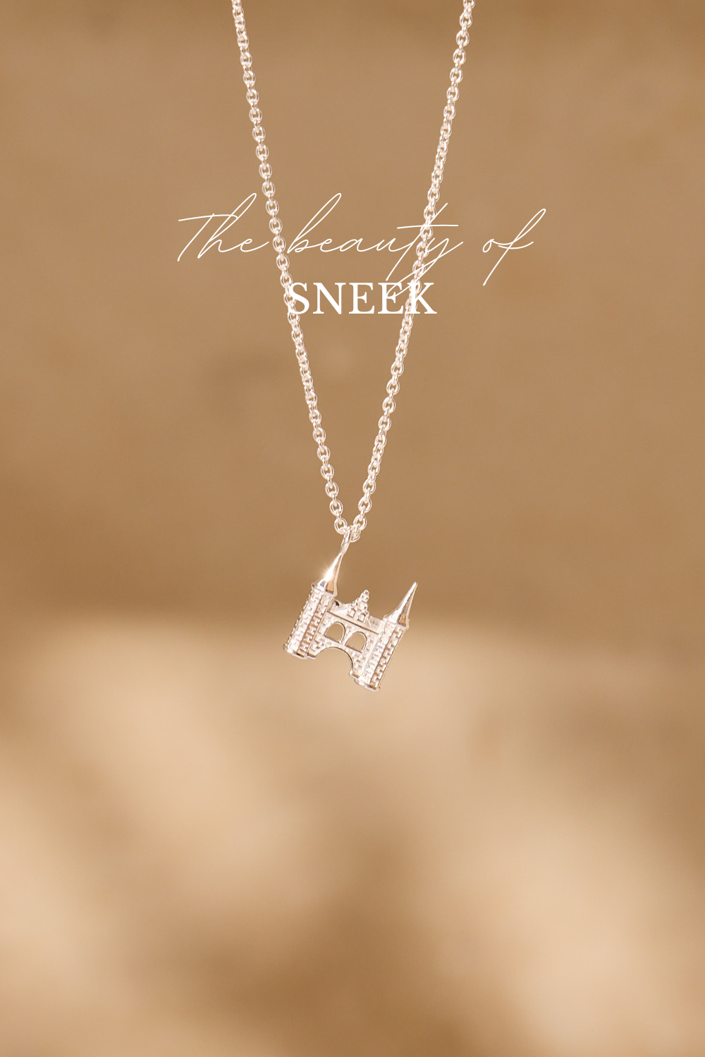 Waterpoort Kette Sneek Vergoldet / Silber