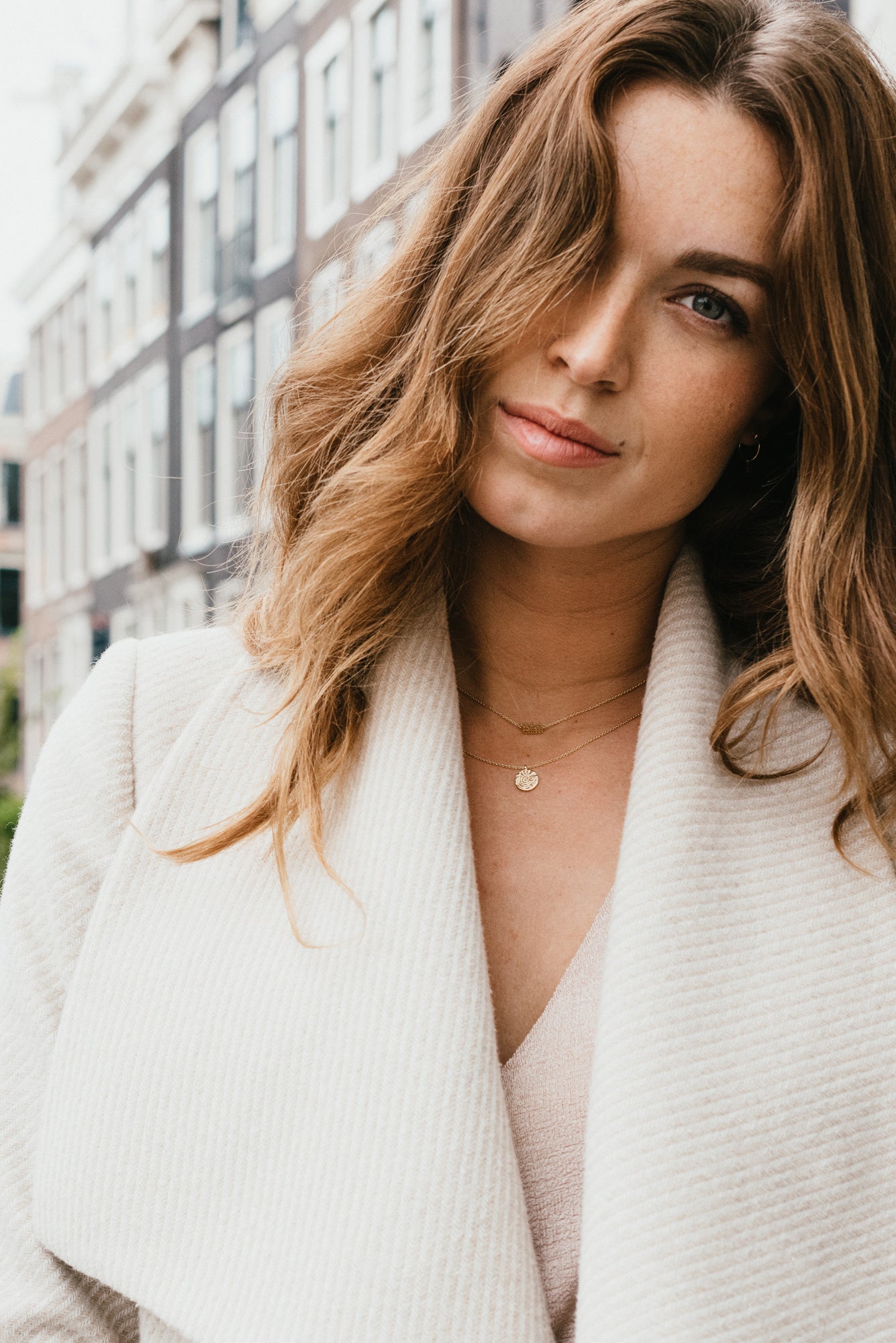 Canal & City ketting verguld