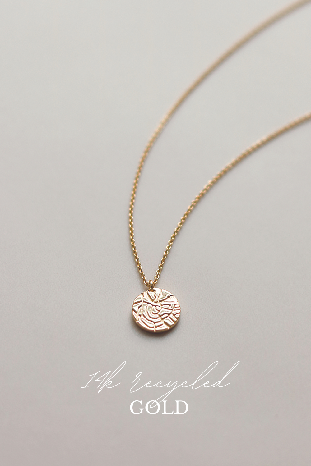 City map amsterdam ketting14k recycled