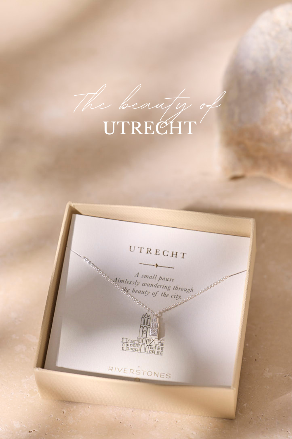 Domtoren ketting utrecht zilver verpakking