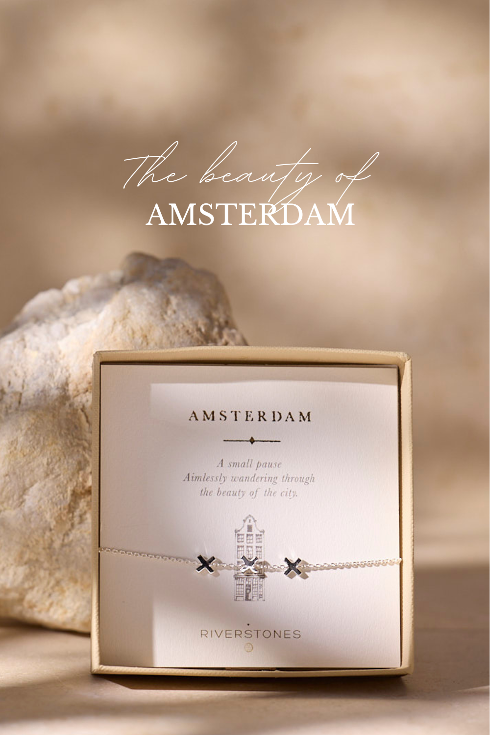 Drie kruisjes armband Amsterdam