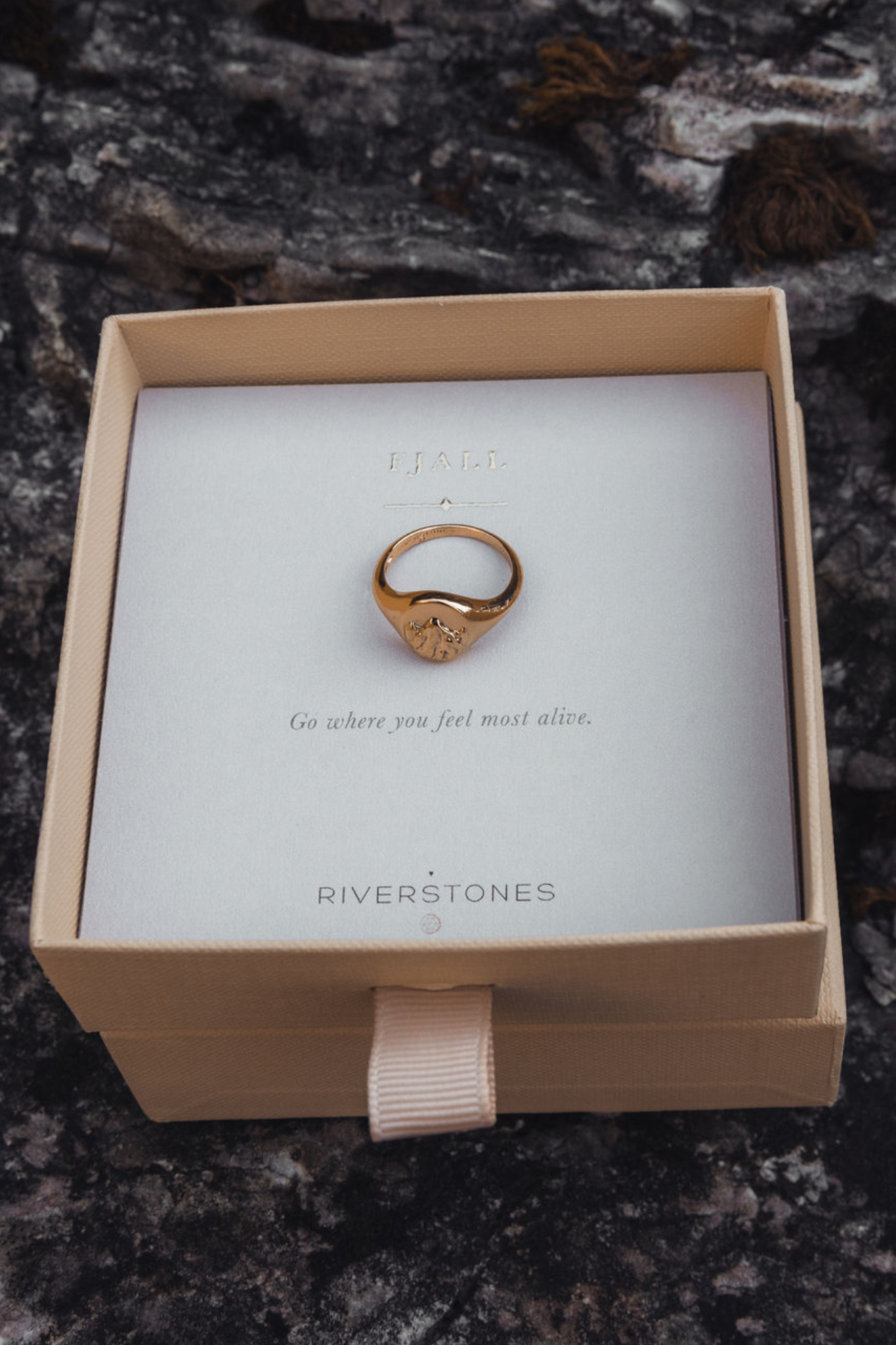 Fjall Ring Judith Noordzij x Riverstones - verpakking