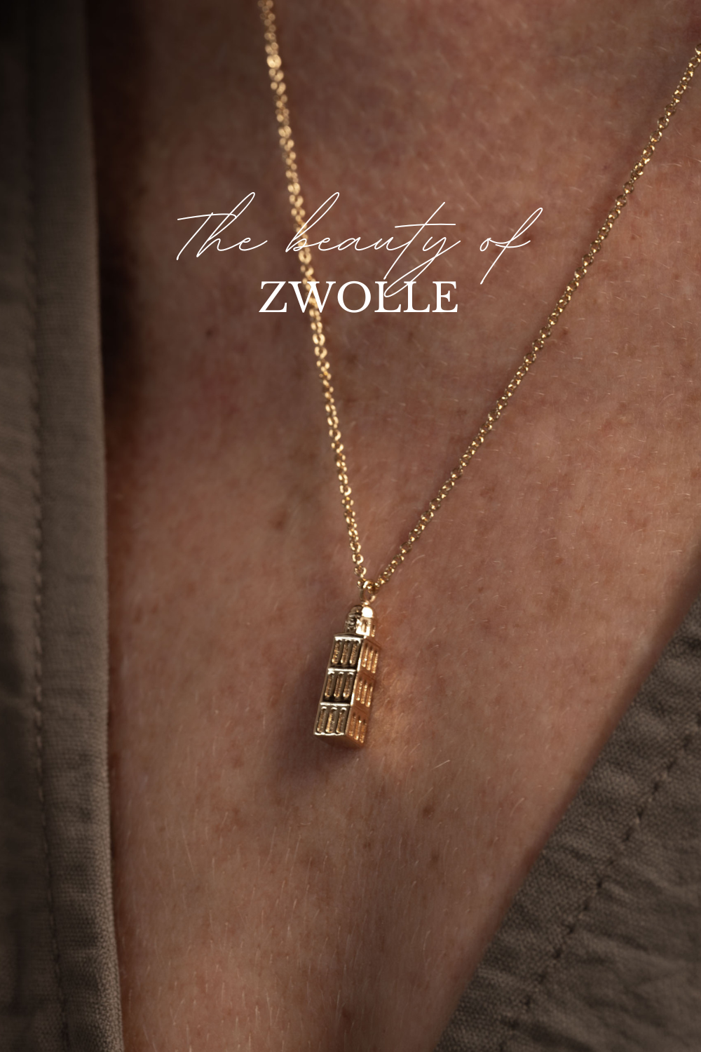 Peperbus zwolle ketting verguld