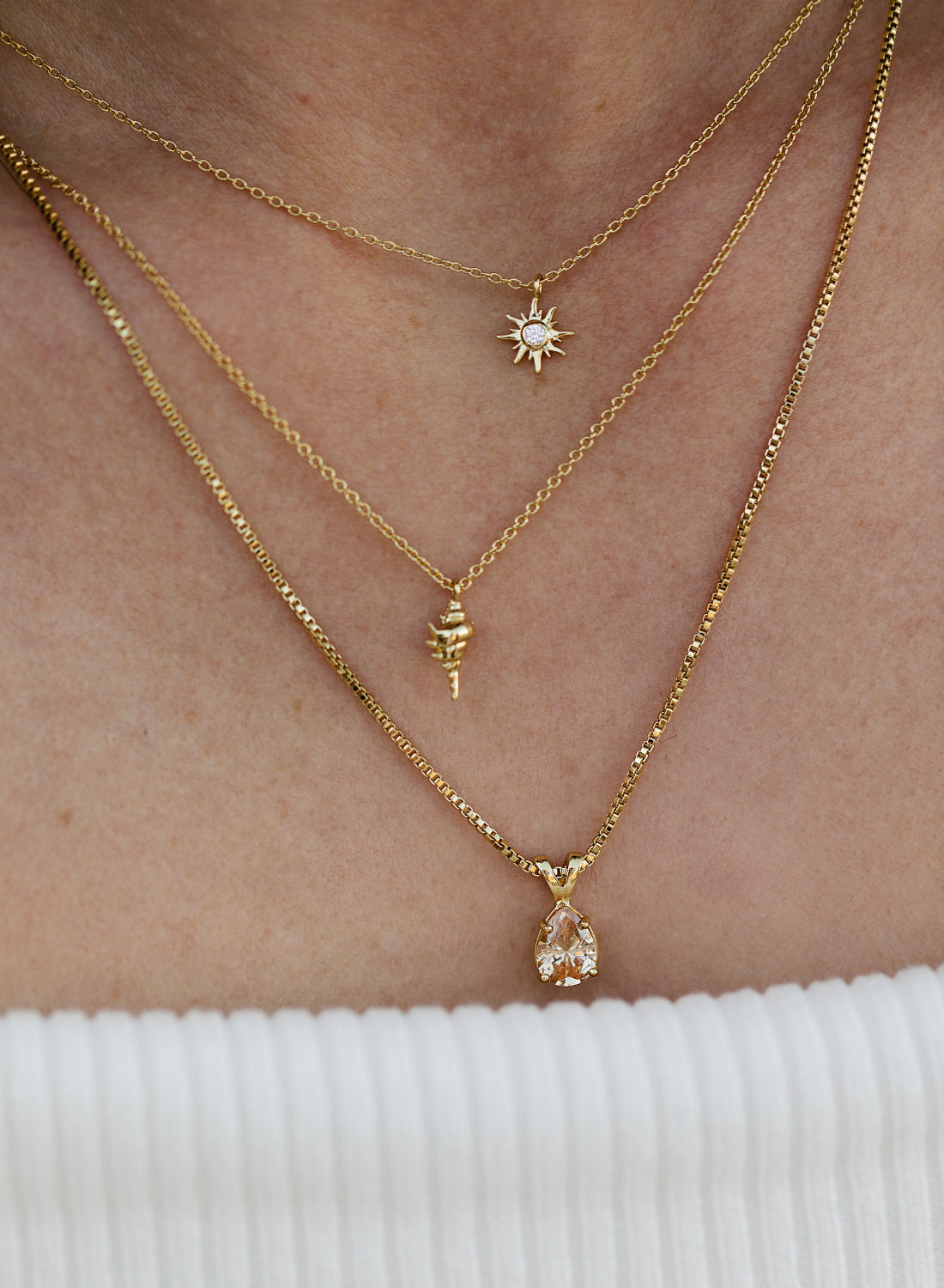 sunshine-ketting-verguld