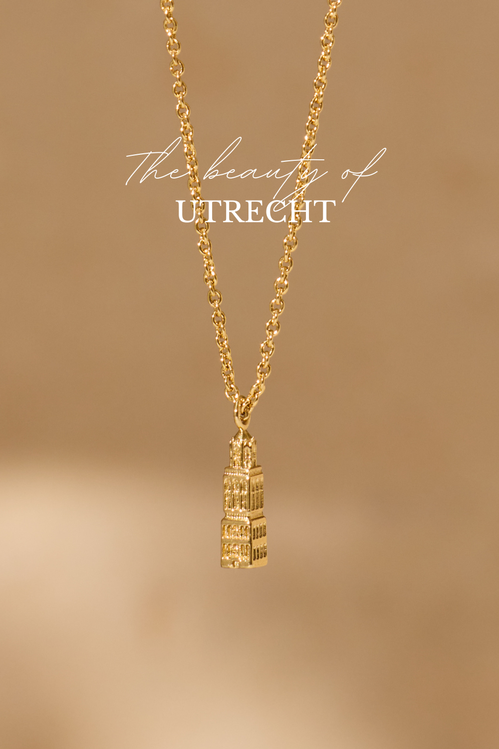 The Dom Necklace Utrecht Gold Plated