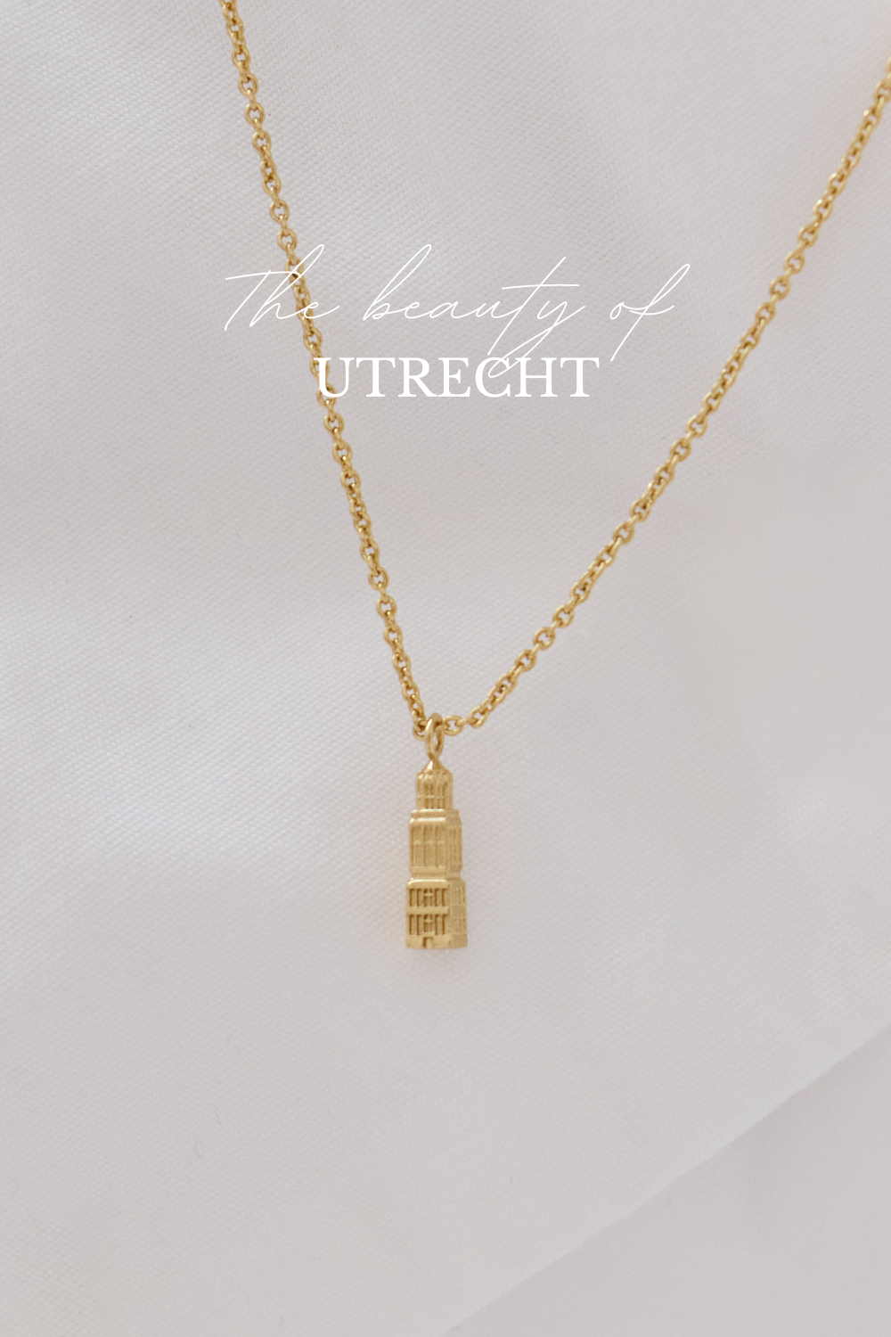 The Dom Necklace Utrecht Gold Plated