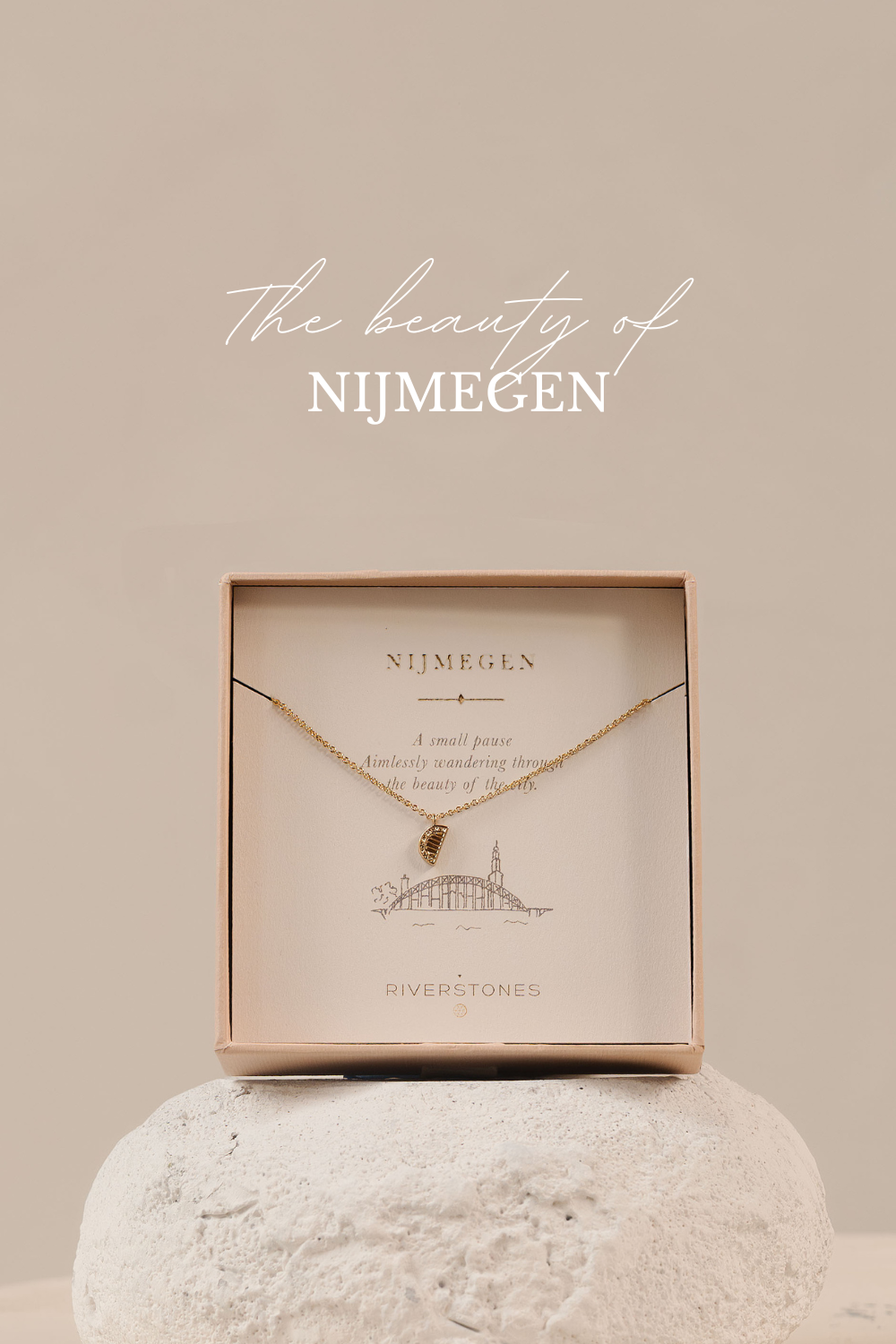 Waalbrug ketting nijmegen verguld