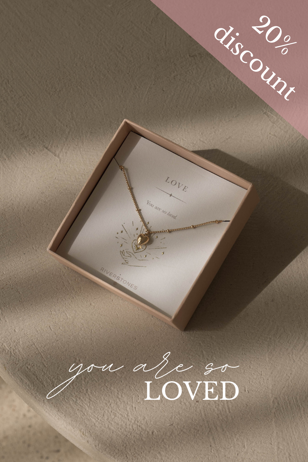 Love Ketting Verguld