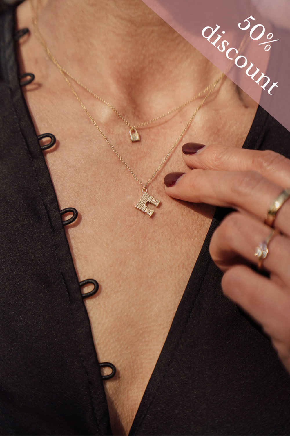 Triomphe Ketting Parijs Verguld