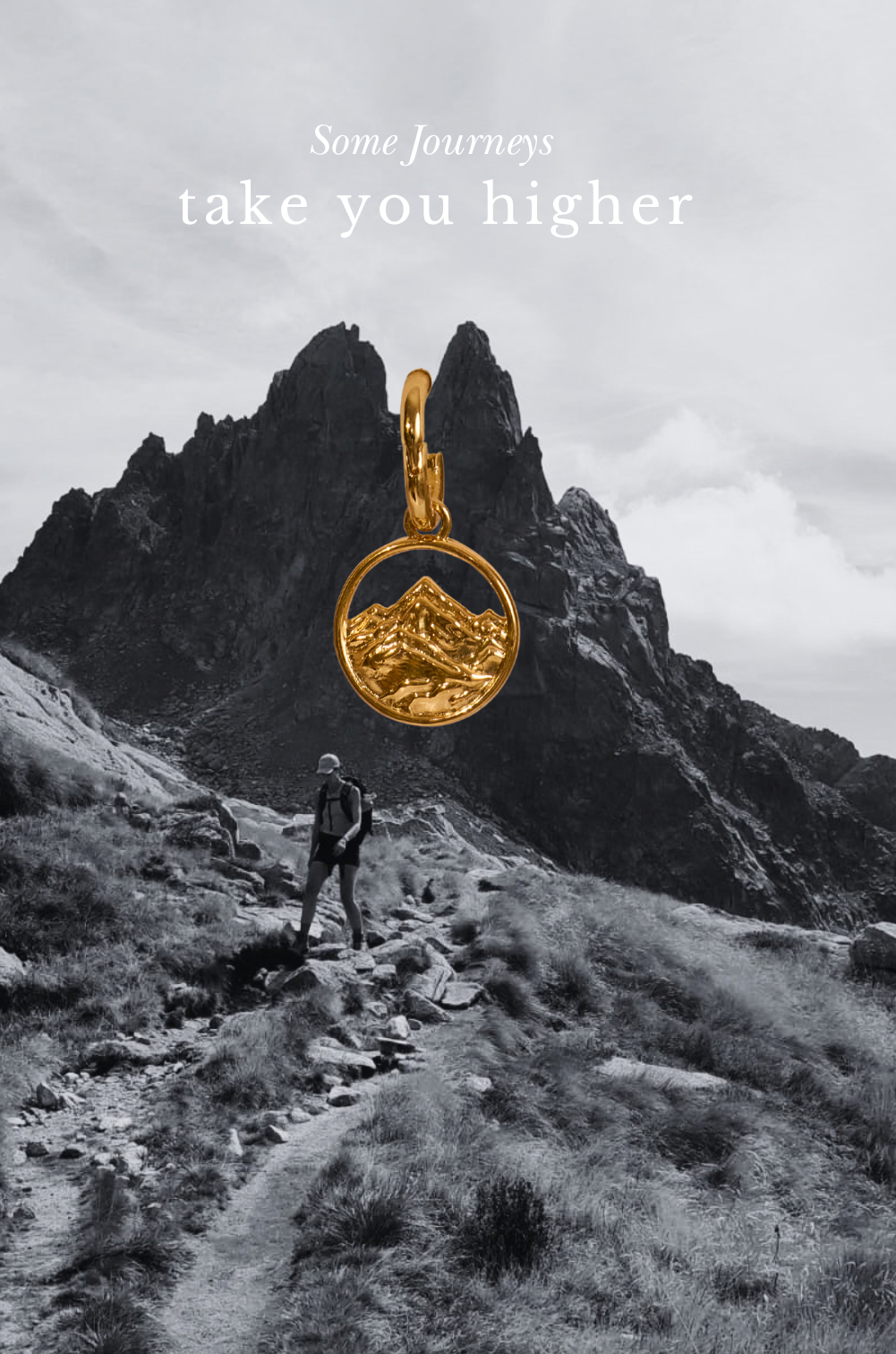 Mountain Bedel Vergoldet