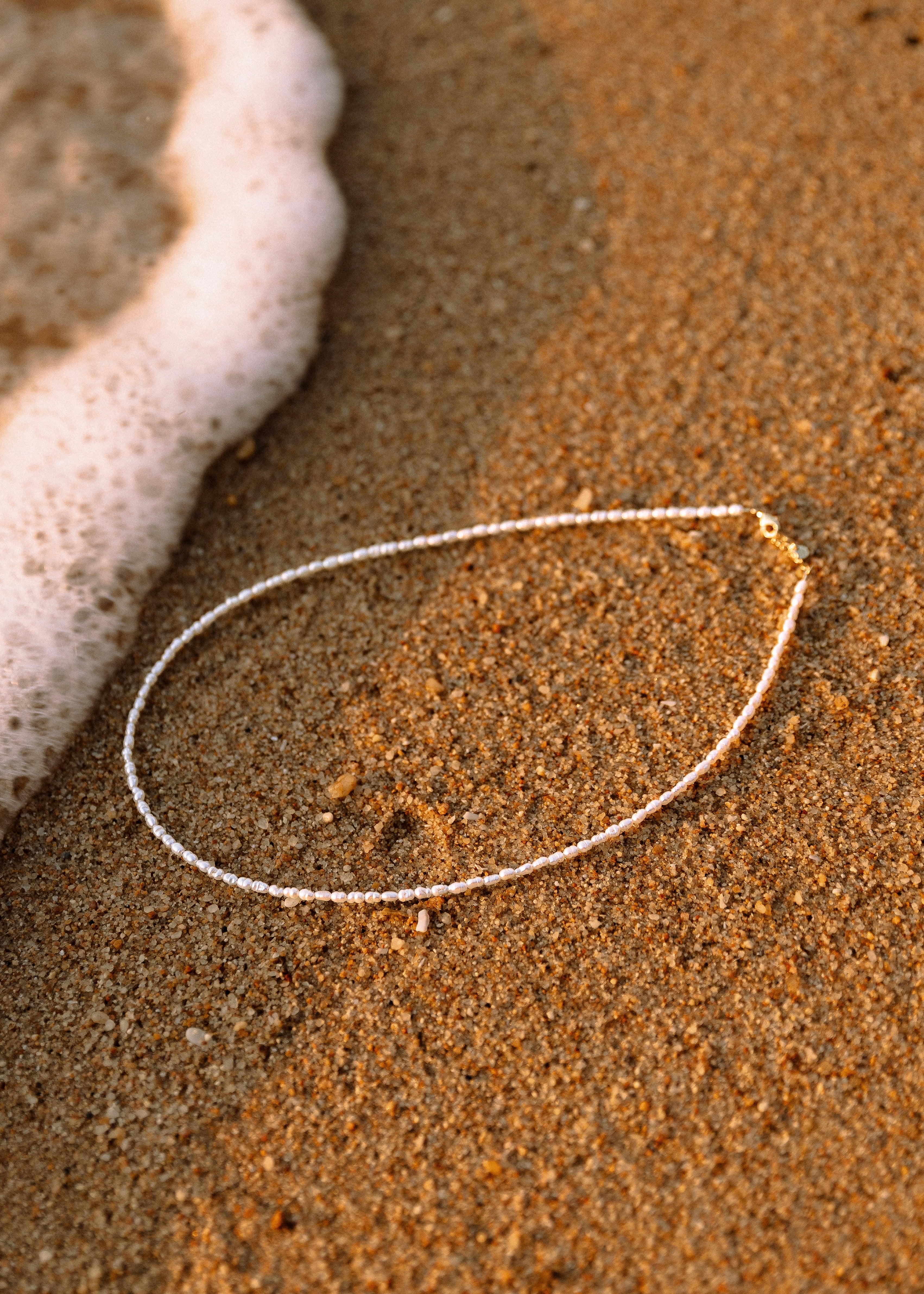 Pearly Ketting Zilver