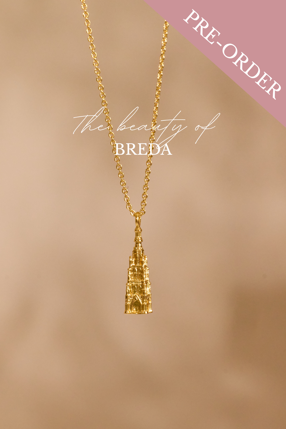 Grote Kerk Ketting Breda Verguld