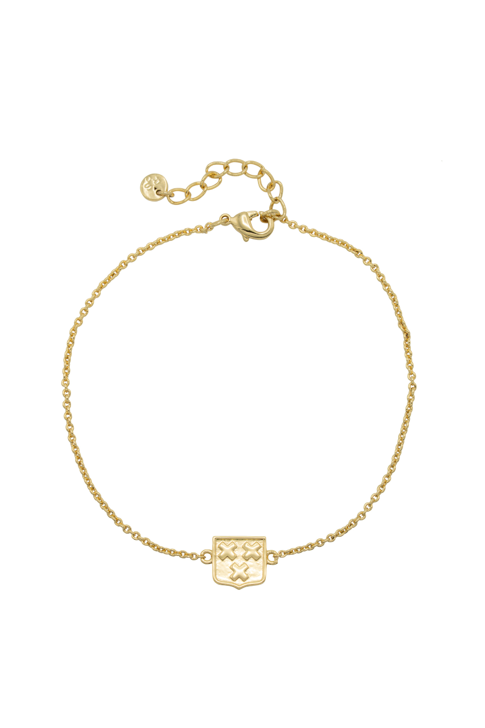 Stadsschild Armband Breda Verguld / Zilver
