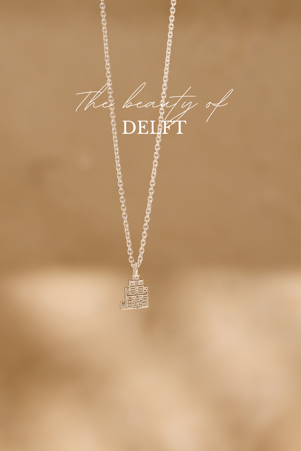 Vermeer Haus Kette Delft Vergoldet / Silber
