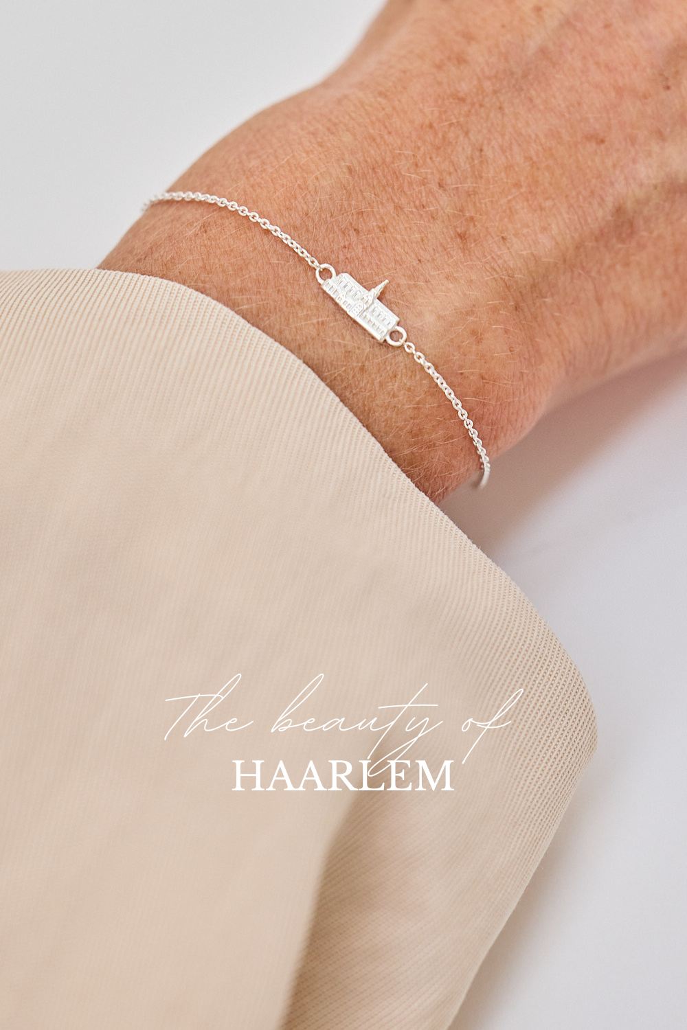 Grote Kerk Armband Haarlem Vergoldet / Silber