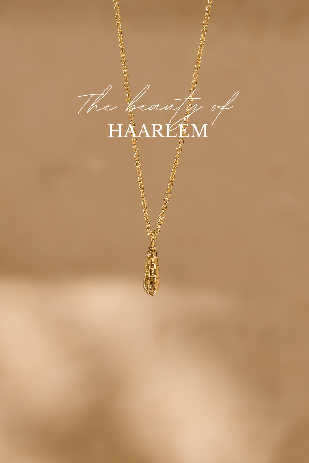 Grote Kerk Kette Haarlem Vergoldet / Silber
