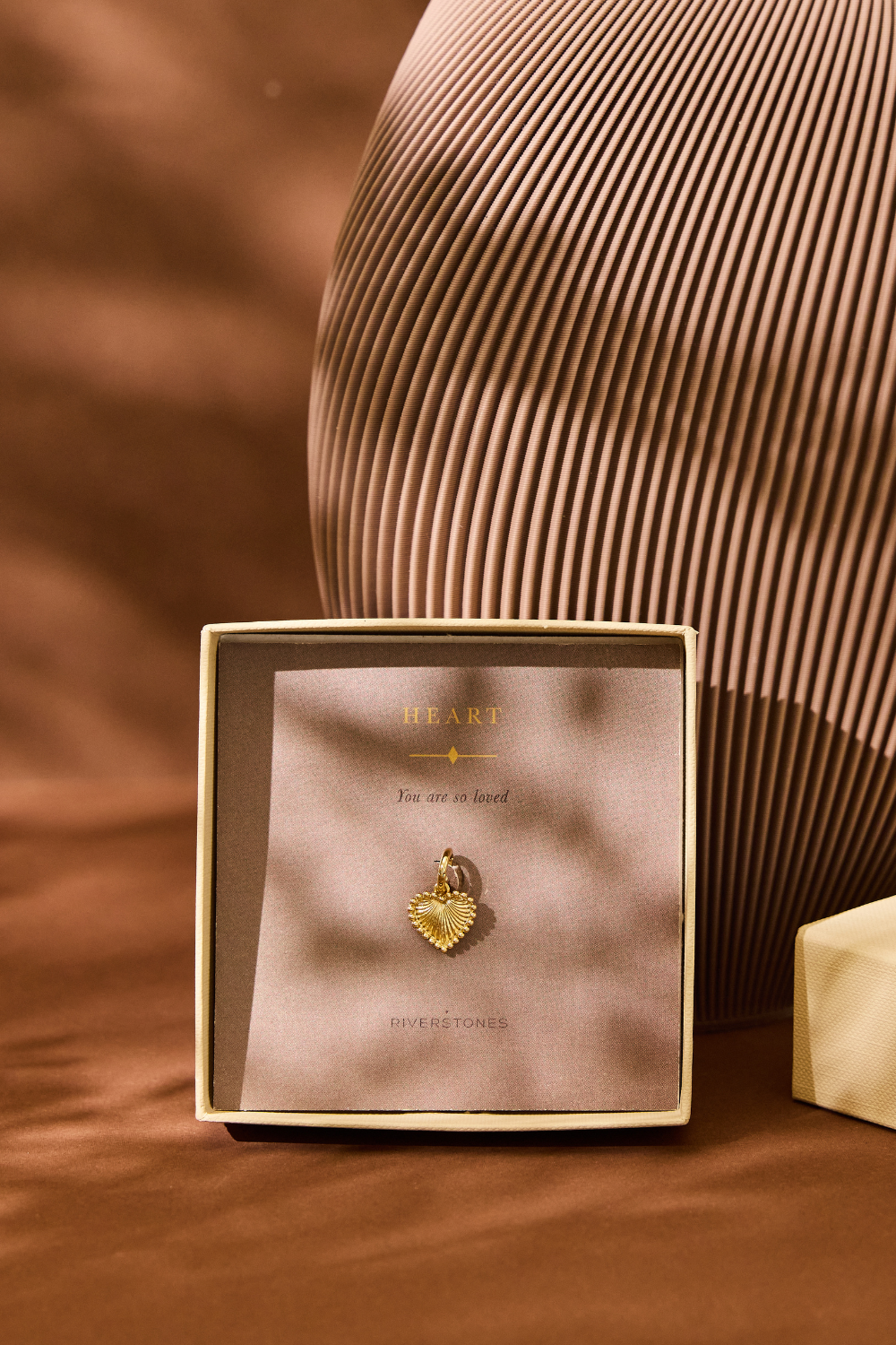 Heart Charm Gold Plated