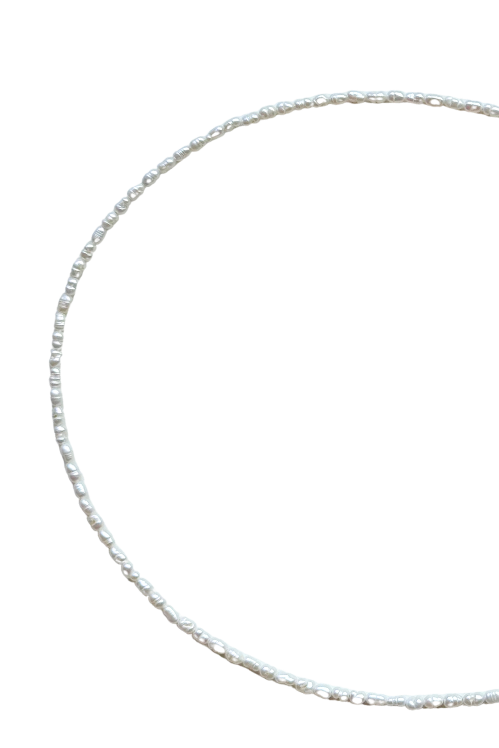 Pearly Ketting Zilver