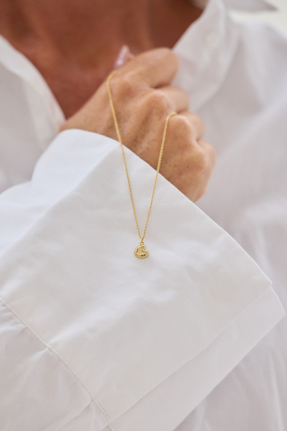 Pompebled ketting-perfect fries cadeau-moederdag