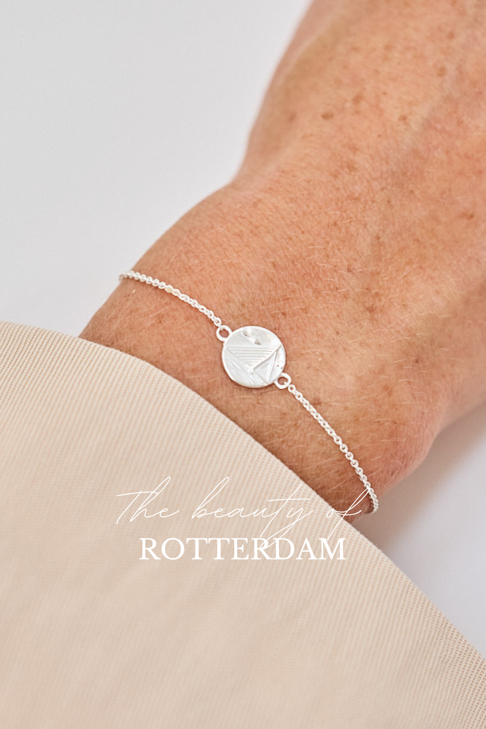 Erasmus Armband Rotterdam Zilver