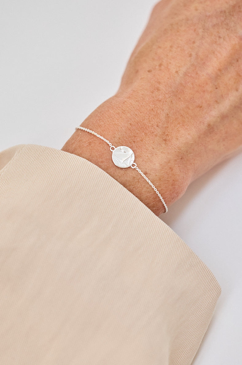 Rotterdam-souvenir-armbandje-zilver