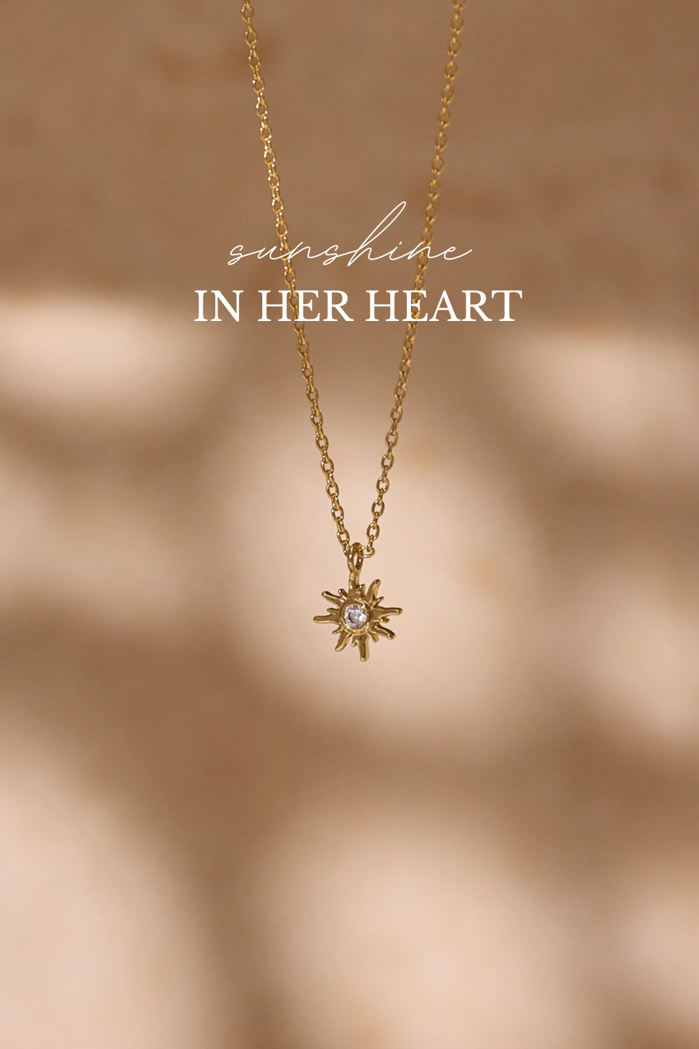 Sunshine Kette Vergoldet